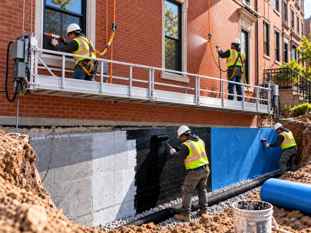 Home Waterproofing by Golden Stone Construction