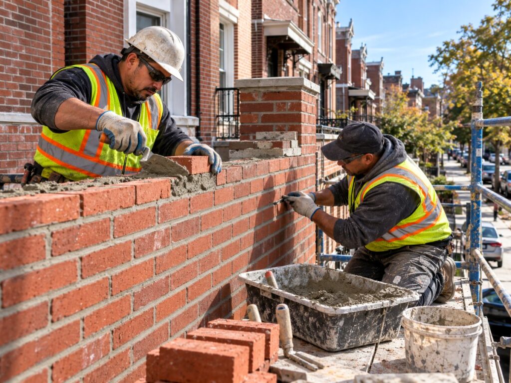 Home Masonry and Brick Pointing by Golden Stone Construction