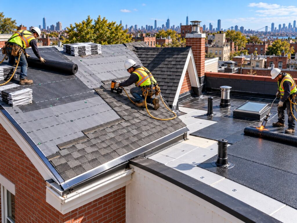 Home Roof Repair and Replacement by Golden Stone Construction